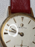 Zenith Stellina 1959 Women's Wristwatch 23mm Italy Calfskin Band Working