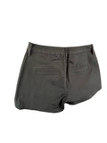 0 Old Navy Women's Black Flat Front Chino Shorts 3" Inseam