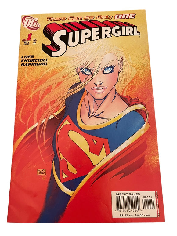 DC Comic There Can Be Only One Supergirl Loeb Churchill Rapmund 2005