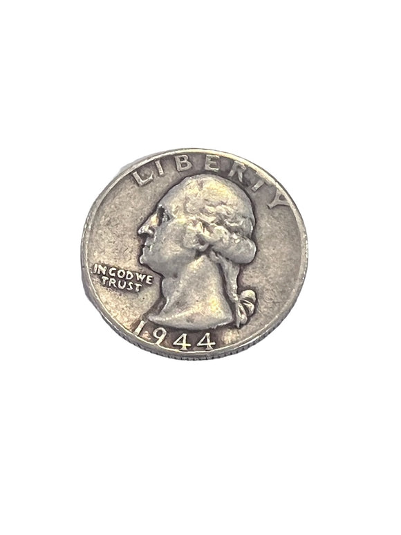 Early Silver Washington Quarters 1944 United States