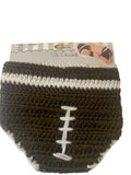 0-6 Months So'Dorable New  Baby Hand Crocheted Football Diaper Cover