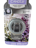 Yankee Candle Car Freshener Smart-Scent Vent Clips Lilac Blossoms #1312846
