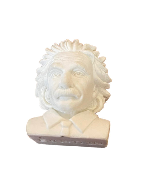 Design Idea Albert Einstein High Quality Detailed Eraser White