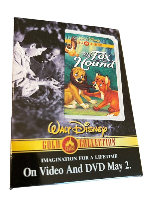 Walt Disney Gold Collection The Fox and the Hound Pinback Button Promotional