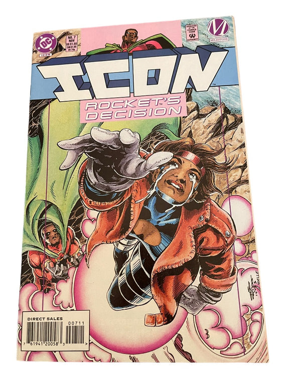 DC ICON #7 DC Milestones 1993 Rocket's Decision Comic