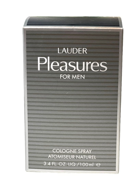 Lauder Pleasures For Men 3.4 oz Cologne Spray Estee Lauder New In Box Not Sealed