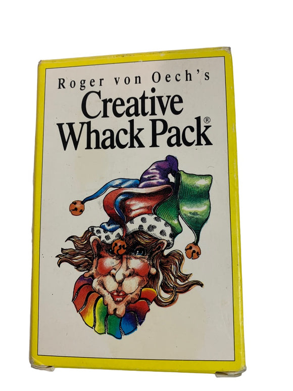 Creative Whack Pack Roger von Oech Thinking Workshop Cards Game 1992