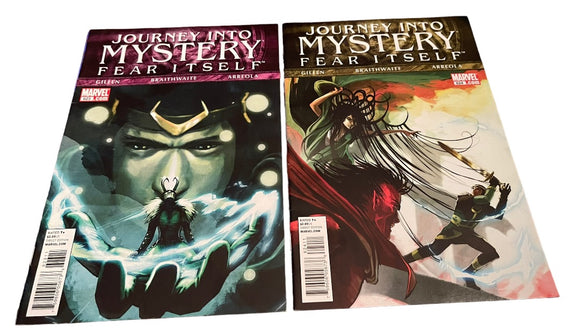 Marvel Joruney Into Mystery Fear Itself 623 & 624 Gileen Braithwaite Arreola