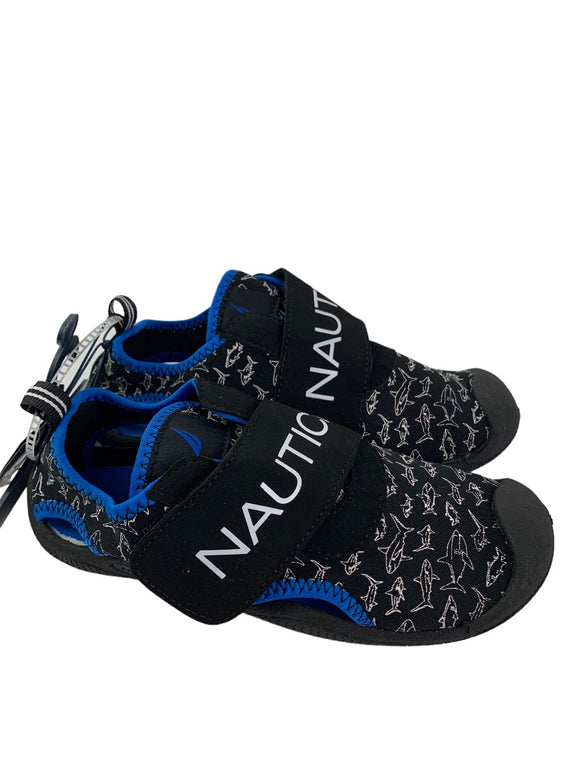 12 Toddler Nautica New Boy Girl Black Shark Water Shoes Sandals Style KA3276