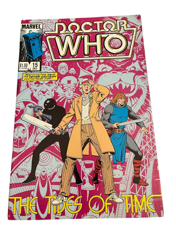 Marvel Doctor Who Comic # 15 December 1985