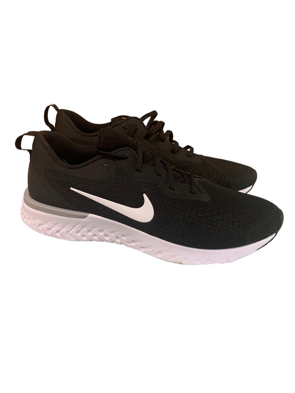 11M Nike Men's Odyssey React Running Shoes Black White-Wolf Grey AO9819 001
