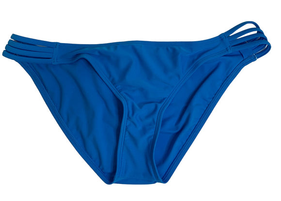 Large Body Glove Women's New Coastal Blue Bikini Bottoms Flirty Surf Rider