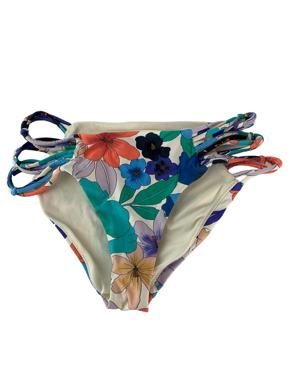 Medium O'Neill Junior Women's Bikini Bottoms New Swim Abbie Floral Boulders Bottom
