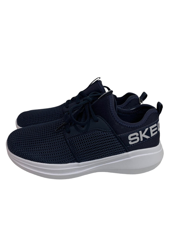 Size 4.5 Skechers Boys New Go Run Sneaker Navy Blue 97874L Machine Washable