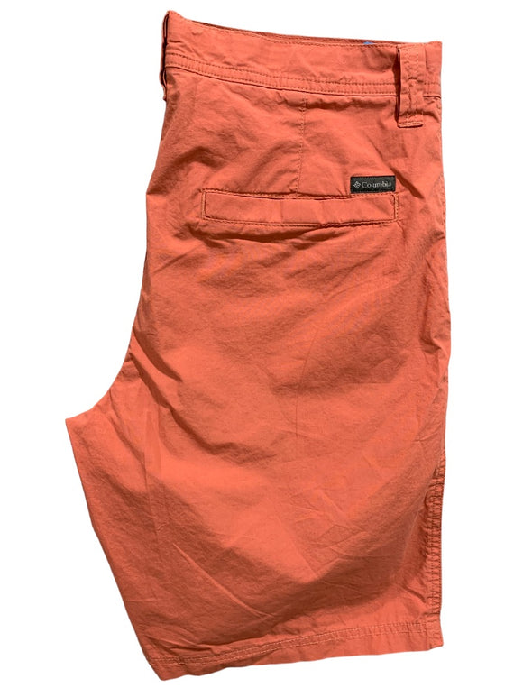 32 x 10 Columbia Men's Washed Out Short Coral Chino Shorts