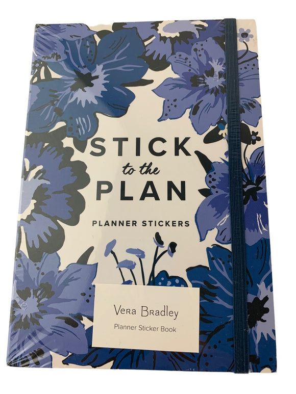 Vera Bradley Moonlight Garden New Planner Sticker Book 7