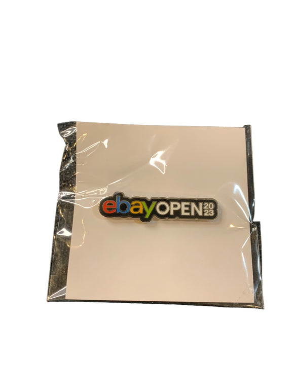 Ebayana Ebay Open 2023 Swag Bar Lapel Dual Pin Logo 2