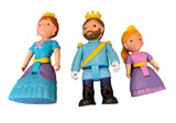 You & Me Happy Together Family Replacement 3" Dolls King Queen Princess