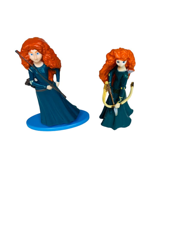 Disney Pixar Brave Figurines Set of 2 Merida 2.5
