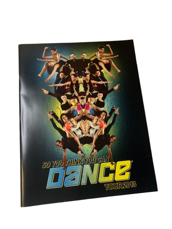 So You Think You Can Dance?  2013 Tour Magazine Program Celebrating 10 Years
