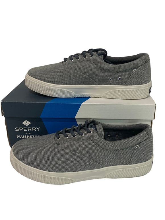 Size 8.5 Sperry PlushStep New Men's Halyard Baja Gray Casual Lace Up Shoes STS25088