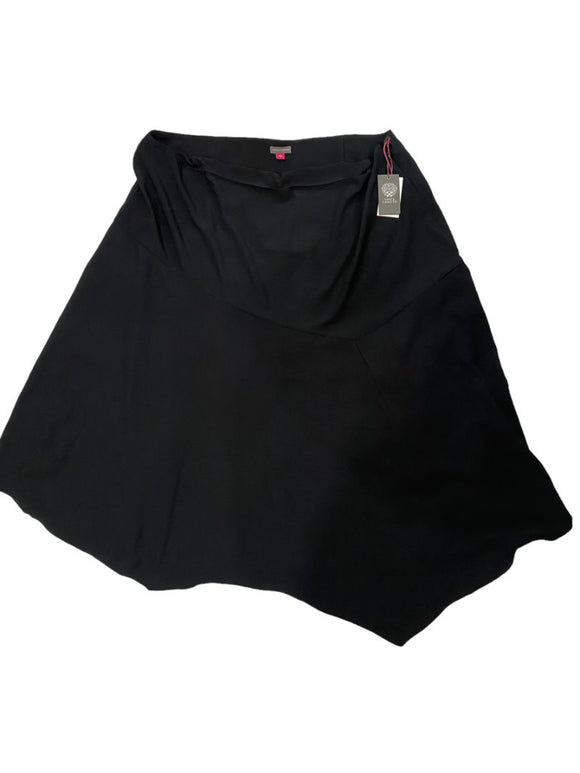24W NWT Vince Camuto Black Skirt Asymmetrical Hem