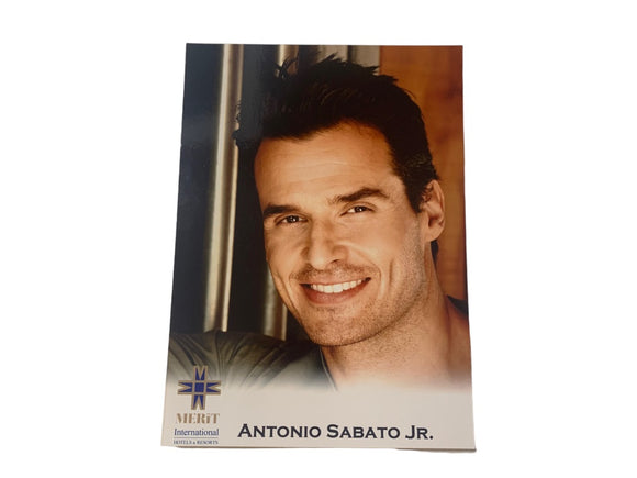 Antonio Sabato Jr. Promotional Photo for Merit International Hotels Glossy 6x8.5