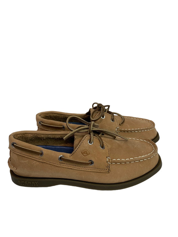 Size 2.5 Sperry Top-Siders New Youth Boy's Nubuck Suede Boat Shoes YB277284