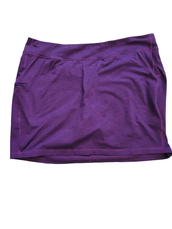 Size 3X Duluth Trading Co Purple Women's Athletic Skort Stretchy