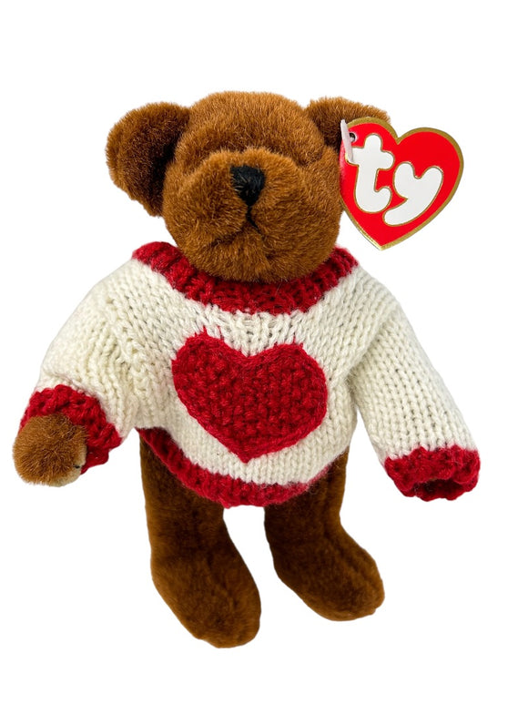 Ty Beanie Baby Original 1993 Casanova Bear Stuffed Animal Tags