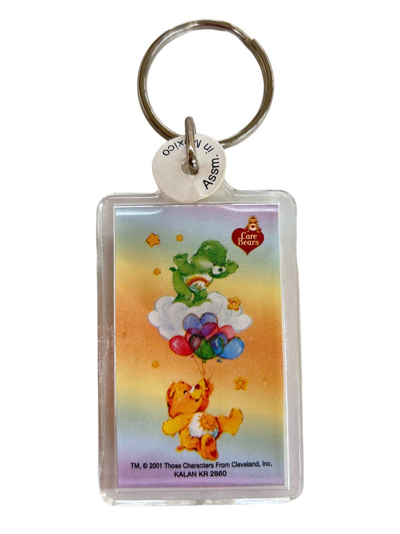 Vintage 2001 Those Characters from Cleveland Care Bears Keychain Key Ring