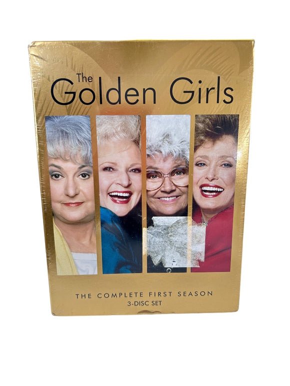 The Golden Girls DVD Set The Complete First Season 3 Disc Sealed