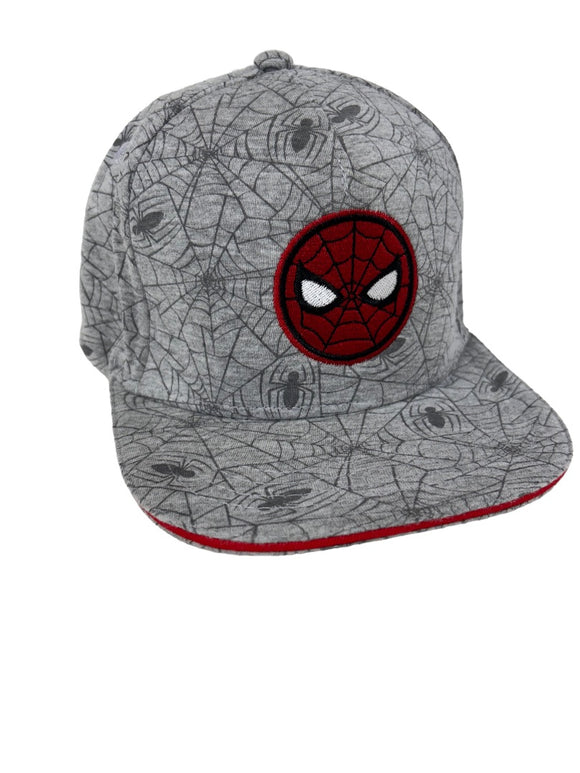One Size Youth Marvel Spiderman Knit Hat Ball Cap Adjustable