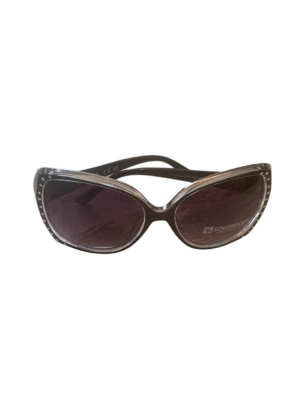 SouthPole Women's Sunglasses 100% UV Absorptive Rhinestone Detail 1021SP