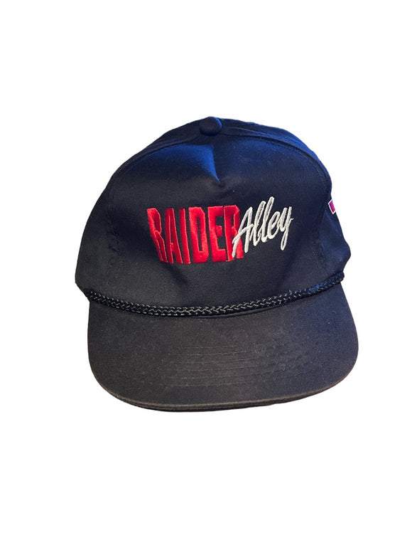 Raider Alley TEXAS Tech Adjustable Black Hat Cap Embroidered