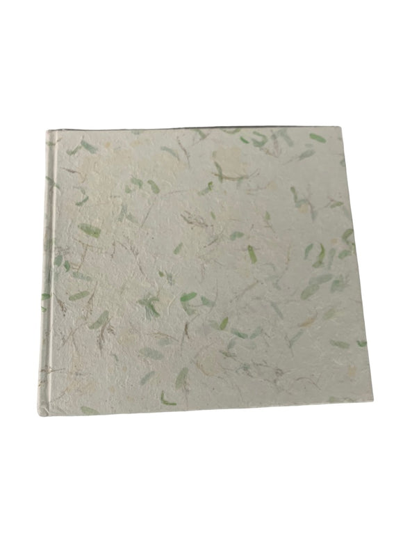 Blank Unlined Journal Natural Look Pressed Paper 10