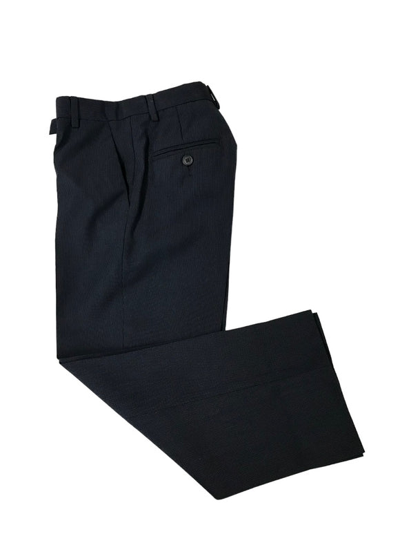8R Calvin Klein Boys Navy Blue Stripe Suit Dress Pants 21