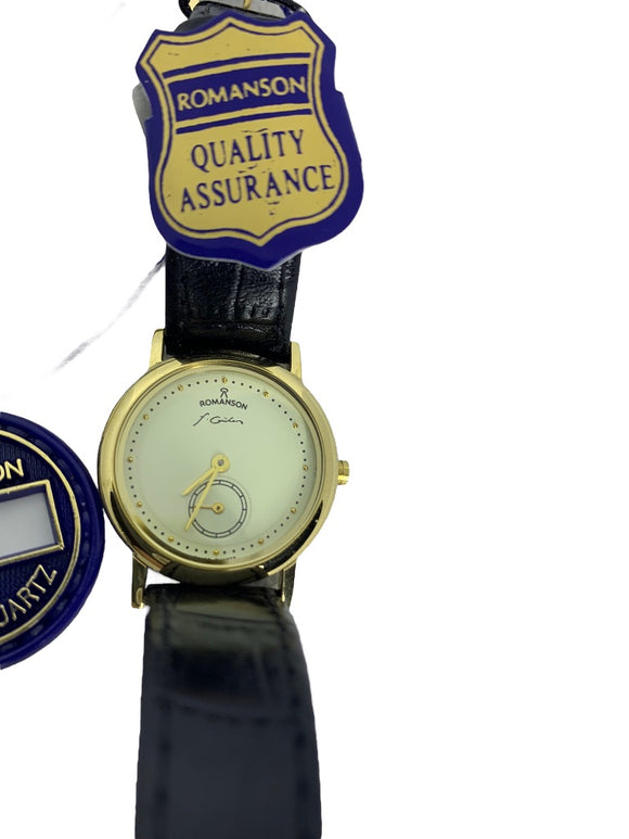 Romanson RL4006L Men's Wristwatch Swiss Quartz Watch Stainless Steel Case
