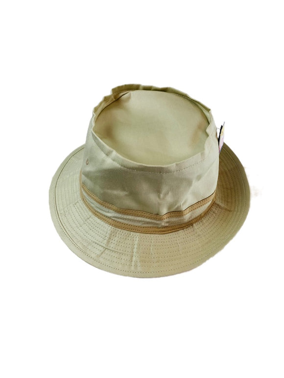 Pacific Sun Hat Tan Bucket Style New 100% Cotton Adult One Size