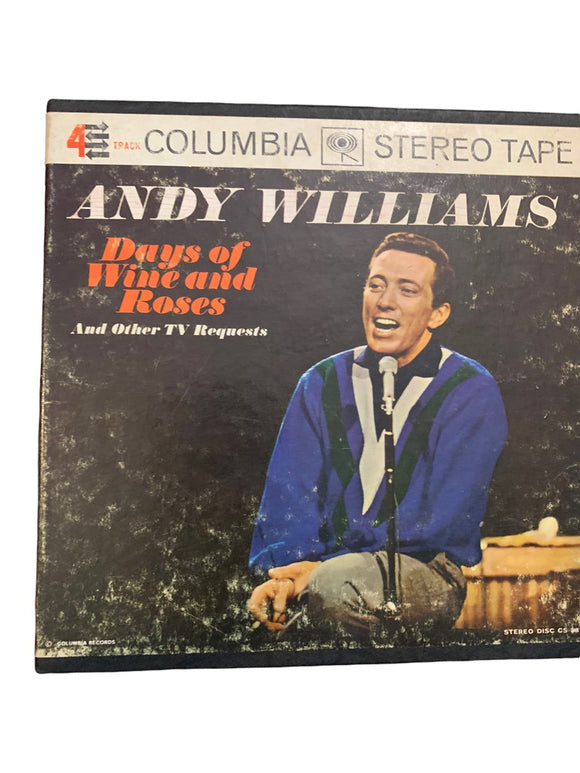 Andy Williams Days of Wine and Roses 4 Track 7 1/2 IPS Stereo Reel To Reel Tape